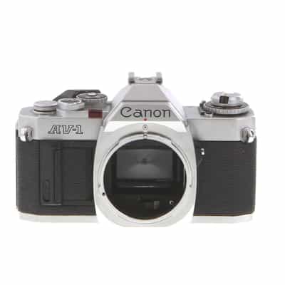 Canon AV-1 Chrome 35mm Camera Body