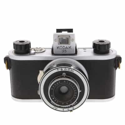 Kodak 35 With Rangefinder Anastigmat. Black Knobs