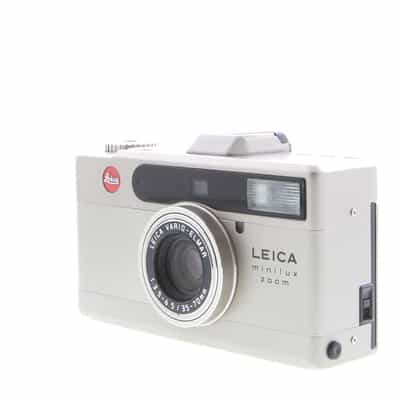 Leica Minilux Zoom 35mm Camera, Titanium