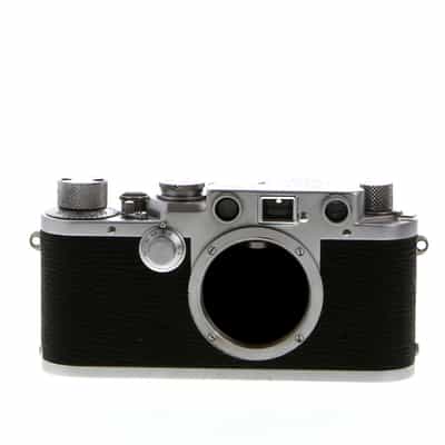 Leica IIIF Red Dial 35mm Rangefinder Camera Body, Chrome