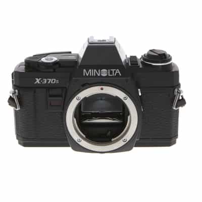 Minolta X-370S 35mm Camera Body, Black