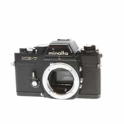 Minolta XE-7 35mm Camera Body, Black