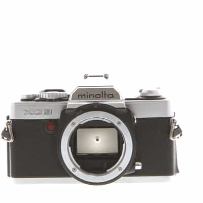 Minolta XG-9 35mm Camera Body, Chrome