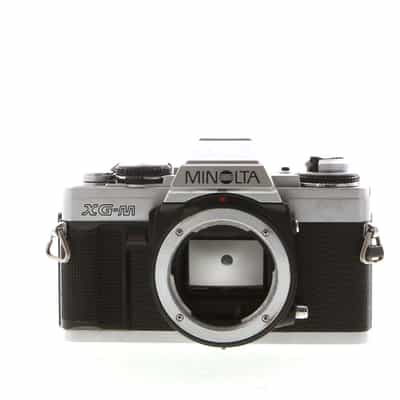 Minolta XG-M Chrome 35mm Camera Body
