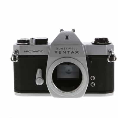 Pentax Spotmatic SP II (Honeywell) M42 Mount 35mm Camera Body, Chrome