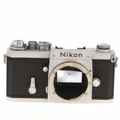 Nikon F 35mm Camera Body, Chrome (Requires Prism)