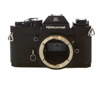 Nikon Nikkormat EL (Non AI) 35mm Camera Body, Black