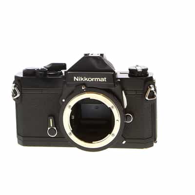 Nikon Nikkormat FT2 (Non AI) 35mm Camera Body, Black
