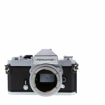 Nikon Nikkormat FT2 (Non AI) 35mm Camera Body, Chrome