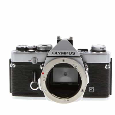Olympus OM-1 35mm Camera Body, Chrome (with Shoe)