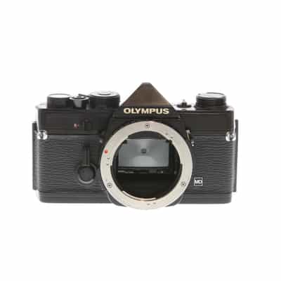Olympus OM-1 MD 35mm Camera Body, Black (Without Shoe)