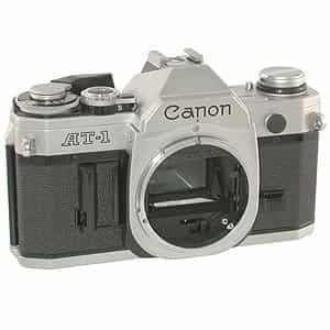 Canon AT-1 35mm Camera Body, Chrome