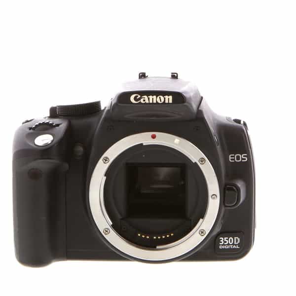Prevalecer India Cintura Canon EOS 350D DSLR Camera Body, Black {8MP} European Version of Rebel XT  at KEH Camera