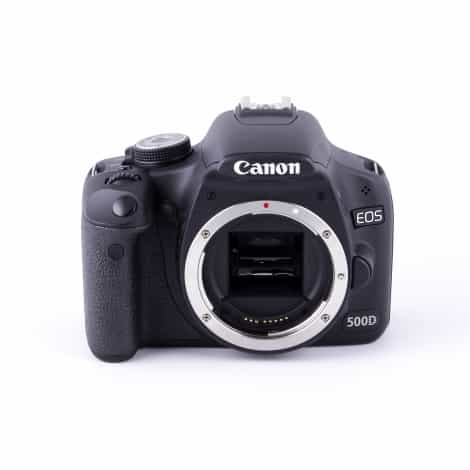 Canon EOS 500D DSLR Camera Body, Black {15.1MP} European Version of Rebel T1I