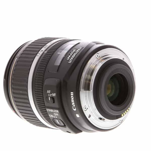 Canon EF-S 17-85mm f/4-5.6 IS USM Autofocus APS-C Lens, Black {67} - With  Caps and Hood - EX