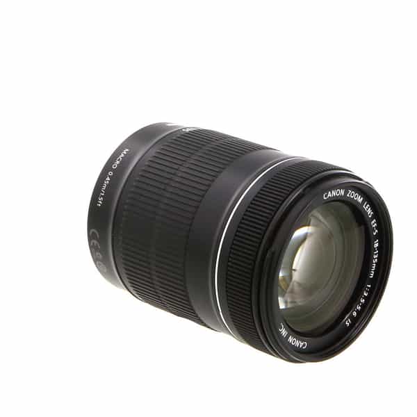 Sloppenwijk comfort Volg ons Canon EF-S 18-135mm f/3.5-5.6 IS Autofocus APS-C Lens, Black {67} at KEH  Camera