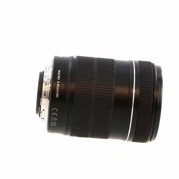 Canon EF-S 18-135mm f/3.5-5.6 IS Autofocus APS-C Lens, Black {67 