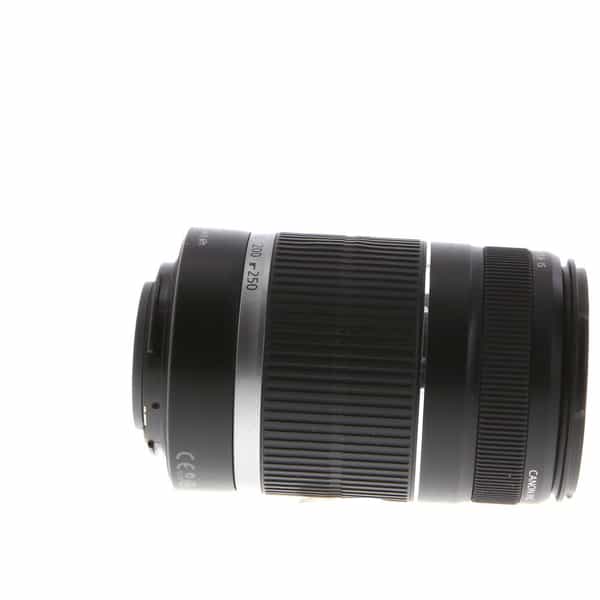 Canon EF-S 55-250mm f/4-5.6 IS Autofocus APS-C Lens, Black {58} at