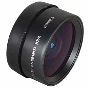 Canon WC-DC52 Wide Converter Lens for Powershot A10, 20, 40, 510, 52, 60, 70, 75, 80, 85, 95 (Requires Adapter)