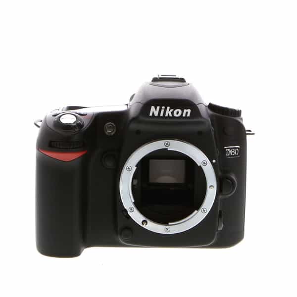 Nikon D80 DSLR Camera Body {10.2MP} - With Battery & Charger; Surface  Sticky - EX+