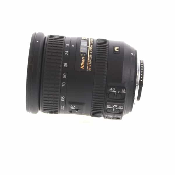 auktion Sammenbrud Til fods Nikon AF-S DX Nikkor 18-200mm f/3.5-5.6 G ED IF VR II Autofocus APS-C Lens,  Black {72} at KEH Camera