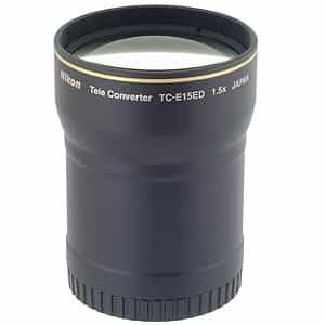 Nikon 1.5X TC-E15ED Tele Converter Lens for Coolpix 5400/5700 (Requires Adapter)  