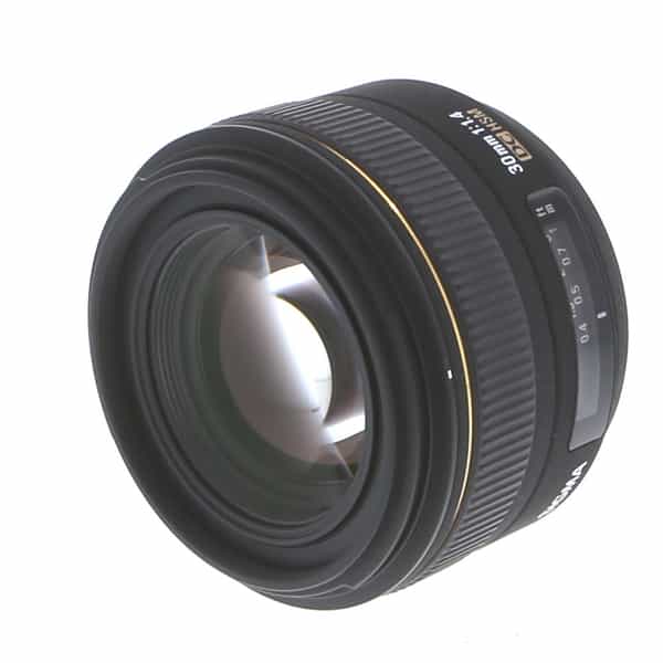 Sigma 30mm f/1.4 EX DC HSM Autofocus APS-C Lens for Nikon F-Mount