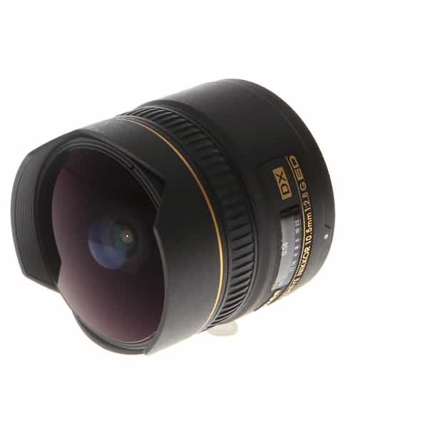 Nikon AF DX Nikkor 10.5mm f/2.8 G ED Fisheye Autofocus Lens for