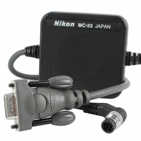 Nikon MC-33 Connect Cord (F5 To PC Serial) 