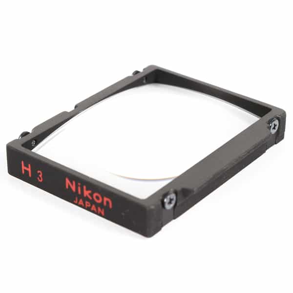 Nikon H3 Clear Fresnel Focusing Screen For Nikon F3