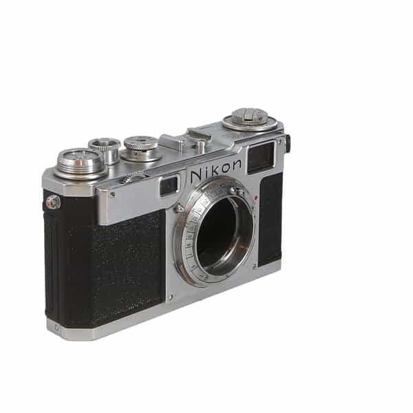 Nikon S2 35mm Rangefinder Camera Body, Chrome at KEH Camera