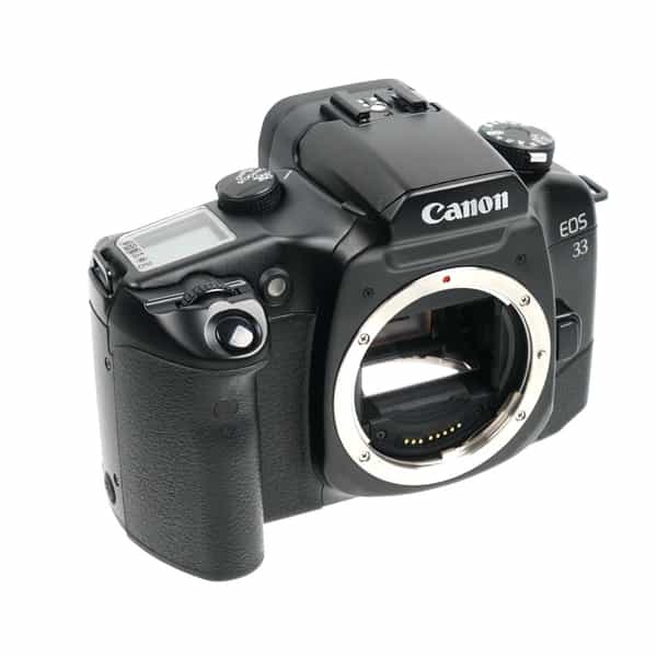Canon EOS 33 35mm Camera Body, Black (Europe, Asia, Oceania Version of Elan 7)