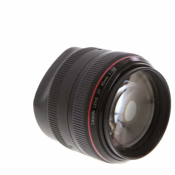Canon 85mm F/1.2 L USM EF Mount Lens {72} - Used SLR & DSLR Lenses 