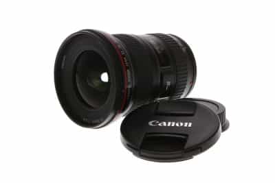 Canon 16-35mm f/2.8 L II USM EF Mount Lens {82} - With Caps and Hood - EX+