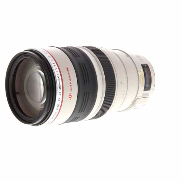 Canon 28-300mm f/3.5-5.6 L IS USM EF Mount Lens {77} - With Case, Caps and  Hood - EX