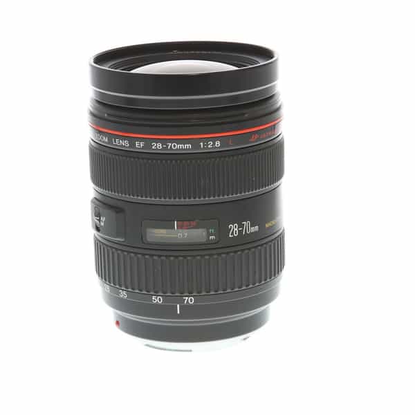 Canon 28-70mm f/2.8 L USM Macro EF-Mount Lens {77} - With Caps and Hood - EX
