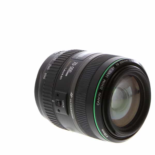 Percentage wees stil Dankbaar Canon 70-300mm f/4.5-5.6 Diffractive Optics IS USM EF Mount Lens {58} at  KEH Camera