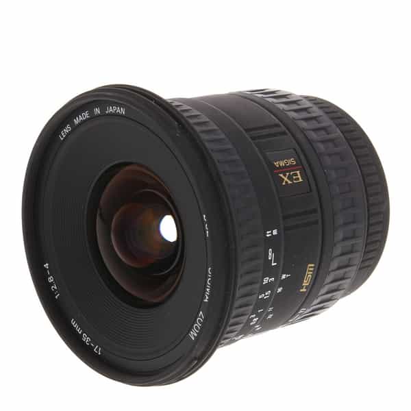 Sigma 17-35mm F/2.8-4 Aspherical EX HSM Lens For Canon EF-Mount