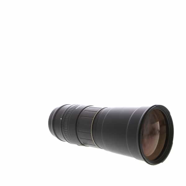 Sigma 170-500mm F/5-6.3 APO (86C) Lens For Canon EF-Mount (Film Only) -  With Caps, Case and Hood; Zoom Ring Loose - EX