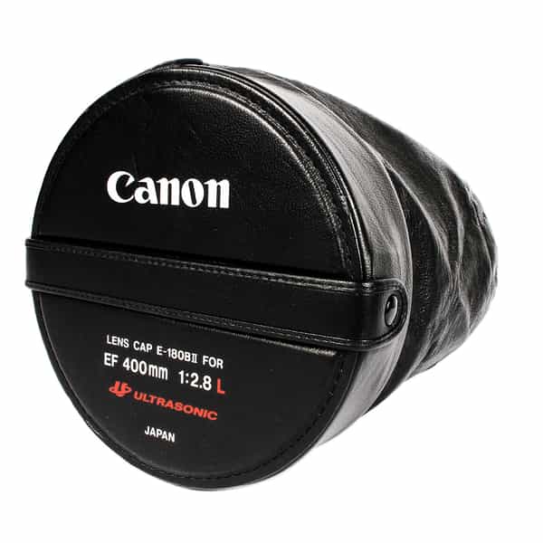 Canon E-180BII Leather Front Lens Cap for EF 400mm f/2.8 L USM 