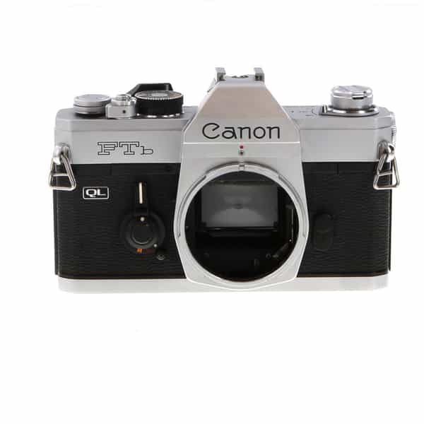 Canon FTB Chrome 35mm Camera Body - Used 35mm Film Cameras - Used