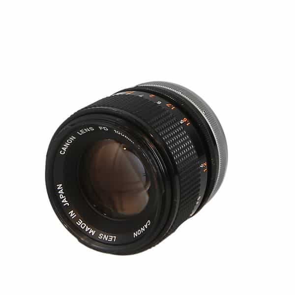 カメラ レンズ(単焦点) Canon 100mm f/2.8 SSC Breech Lock Lens for FD Mount {55} at KEH Camera
