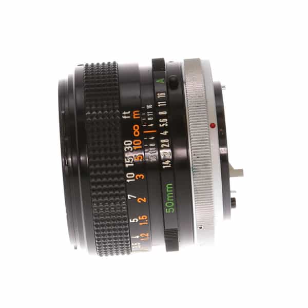 カメラ フィルムカメラ Canon 50mm F/1.4 SSC Breech Lock FD Mount Lens {55} - With Caps and Hood -  BGN