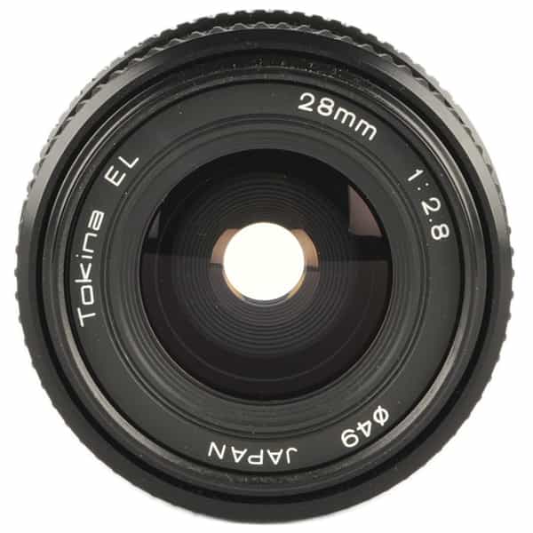 Tokina 28mm f/2.8 EL Manual Focus Breech Lock Lens for Canon FD-Mount {49}