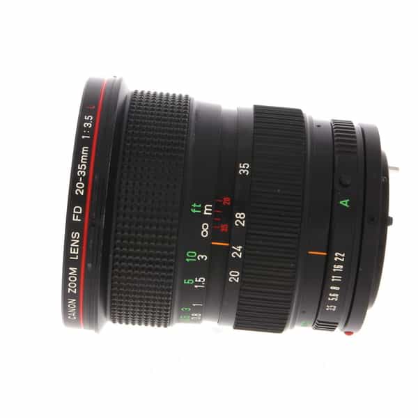 Canon 20-35mm f/3.5 L Manual Focus 2-Touch Lens for Canon FD-Mount