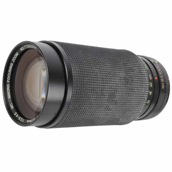 Vivitar 35-200mm f/2.9-4.5 RL Macro Breech Lock Lens for Canon FD-Mount {62}