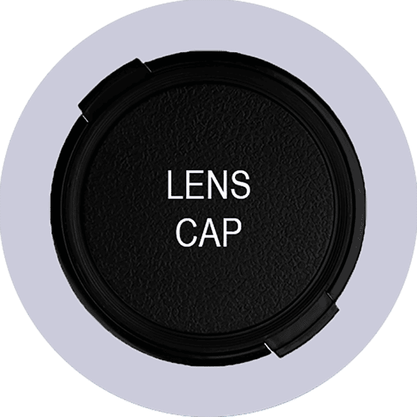Canon 50mm Front Lens Cap (for 48mm), Push-On, Plastic