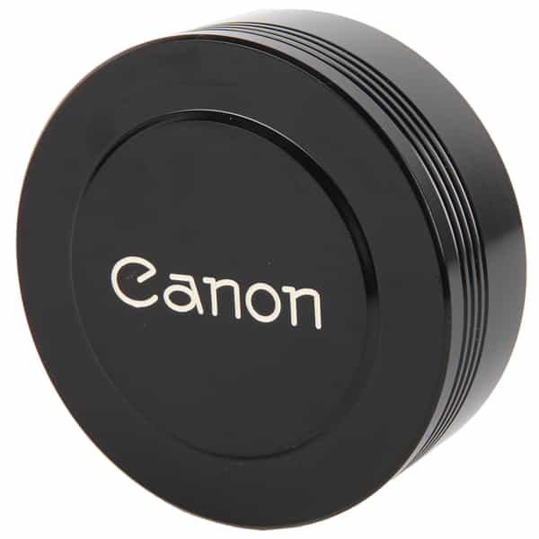 Canon 74mm Front Lens Cap, Push-On, Metal, Black