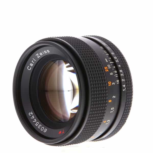 Contax 50mm F/1.4 Planar T* C/Y Mount Lens {55} - With Caps - EX - EX