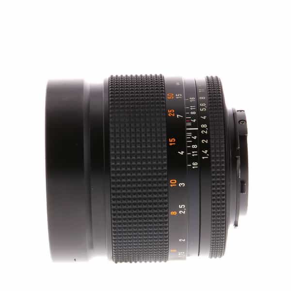 Contax 85mm f/1.4 Planar T* C/Y Mount Lens, Germany, Black {67} at